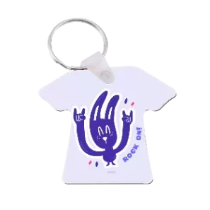 Custom Sunny Boy T-shirt Keyring