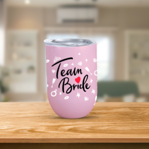 Stainless Steel Sublimation Straight Wine Tumbler - 12oz.