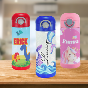 Sublimation tumbler with lock handle