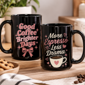 15 oz Full Color Ceramic Coffee Mug - Non Sublimation